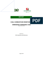 Coal Combustion Monitoring Report Unwashed Semi rev02 08.24.2021