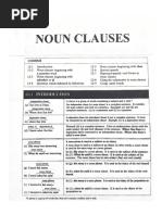 Noun Clauses