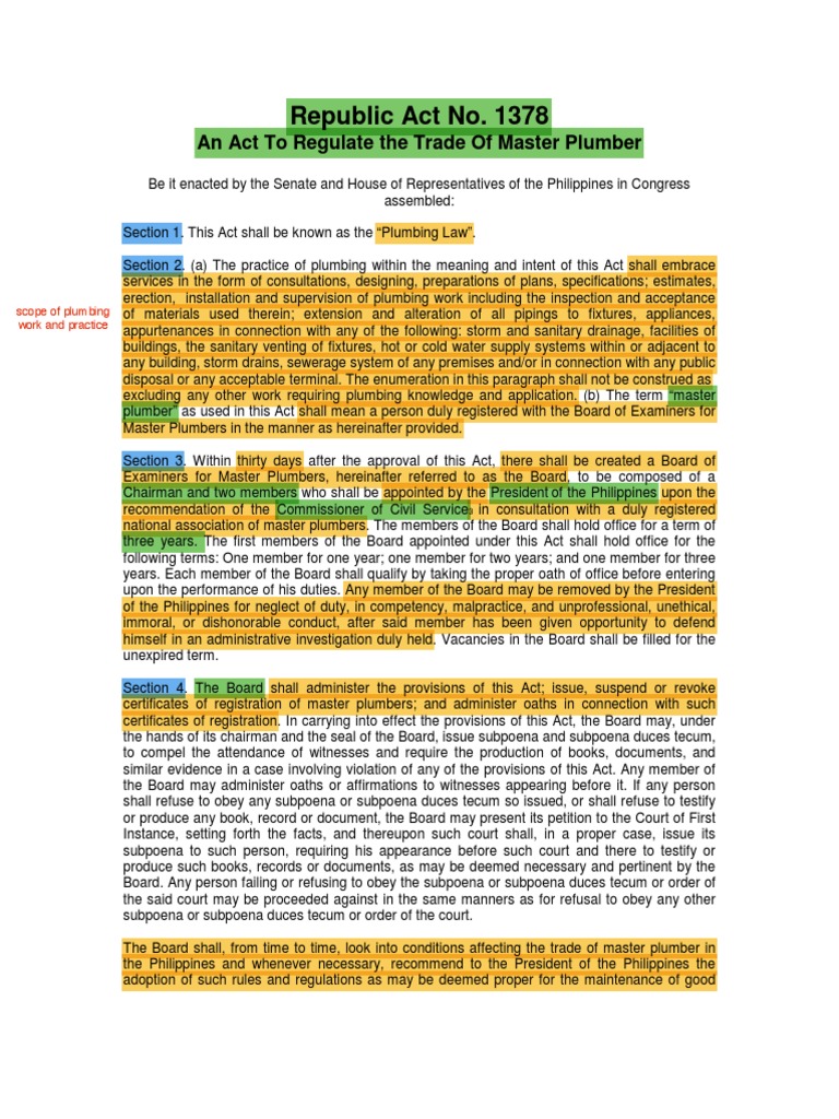 NATIONAL PLUMBING CODE PDF visual data 7