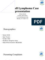 NK/T Cell Lymphoma Case Presentation