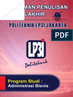 Politeknik Lp3i Jakarta Tugas Akhir