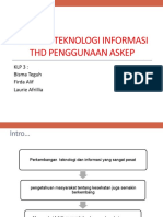 Dampak Teknologi Informasi THD Penggunaan Askep