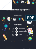 Abstract Data Type (ADT) : By:Muhammad Ali Buchari