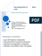 Geosynthetic Properties