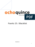 puerto 25 - blacklist