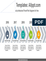 Chevron Arrow PowerPoint Diagram