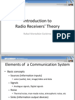Introduction To Radio Receivers' Theory: Rafael Montalbán Gutiérrez