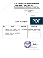 Data Keanggotaan BPD Kec - Cililin