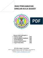 Laporan Pengamatan Pertandingan Bola Basket PDF Free