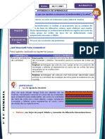 04-11-21 Matemàtica - Calculamos El Costo de Materiales para Elaborar Mantas.