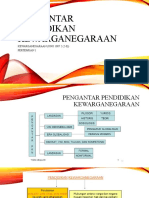 Pengantar Pendidikan Kewarganegaraan