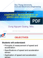 Chapter 5. Measurement of Speed and Acceleration