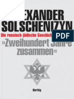 Alexander Solschenizyn, Zweihundert Jahre Zusammen - Band 1 - Die Russisch-Jüdische Geschichte 1795-1916 (1) (2002)