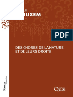 Vanuxem (2020) - Des Choses de La Nature Et de Leurs Droits