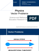Sec Phys Vectorproblems