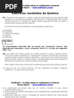 Exerc Resolvidos Quimica