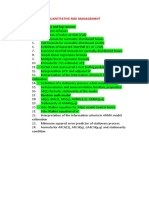 Returns and Log-Returns: Quantitative Risk Management Index