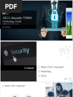 ZKBioSecurity V5000 - Marketing Guide V4.0.0 - 20210203