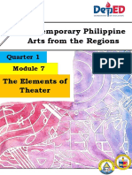 Contemporary Philippine Arts From The Regions: The Elements of Theater