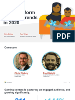 Multi-Platform Gaming Trends in 2020: Chris Blakely Paul Wright