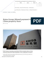 Kaisa Group_ Missed payment triggers fresh China property fears - BBC News