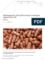 Molnupiravir - First Pill To Treat Covid Gets Approval in UK - BBC News