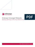 Enterasys Converged Networks: Deploying, Optimizing, and Securing A Network For Unified Communications