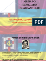 IGREJA DO EVANGELHO QUADRANGULAR -   Cmplemento das Aulas 9-11