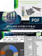 Analisis y Diseño Estructural