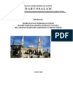 Badan Kesejahteraan Masjid Proposal (2)