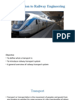 Introduction to Railway Engineering