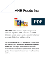 NAFRANE Foods Inc