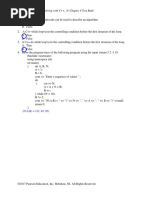 Engineering Problem Solving With C++, 3e Chapter 4 Test Bank