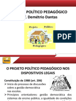 Projeto Político Pedagógico Prof. Demétrio Dantas