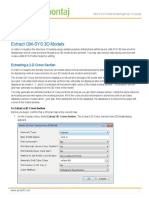 GM-SYS 3D Extract Model