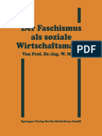Professor Dr.-ing. W. Müller, Der Faschismus Als Soziale Wirtschaftsmacht (1928)
