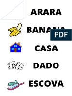 Arara Banana Casa Dado Escova