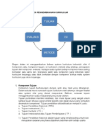 Komponen Komponen Pengembangan Kurikulum