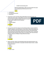 Jawaban Soal Blok 6 Gastroenterology 2019