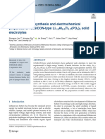 Yao2021 Article Co-precipitationSynthesisAndEl