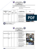 Department of Education: Individual Daily Log Accomplishment Report