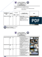 Department of Education: Individual Daily Log Accomplishment Report