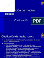 Clasificación roca macizo 40c