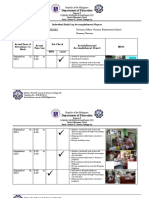 Department of Education: Individual Daily Log Accomplishment Report