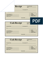 Cash Receipt Template 12