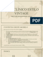 Caso Clínico Estilo Vintage by Slidesgo