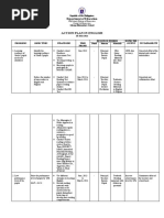 Action Plan in English: Department of Education