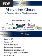 Above The Clouds: A Berkeley View of Cloud Computing