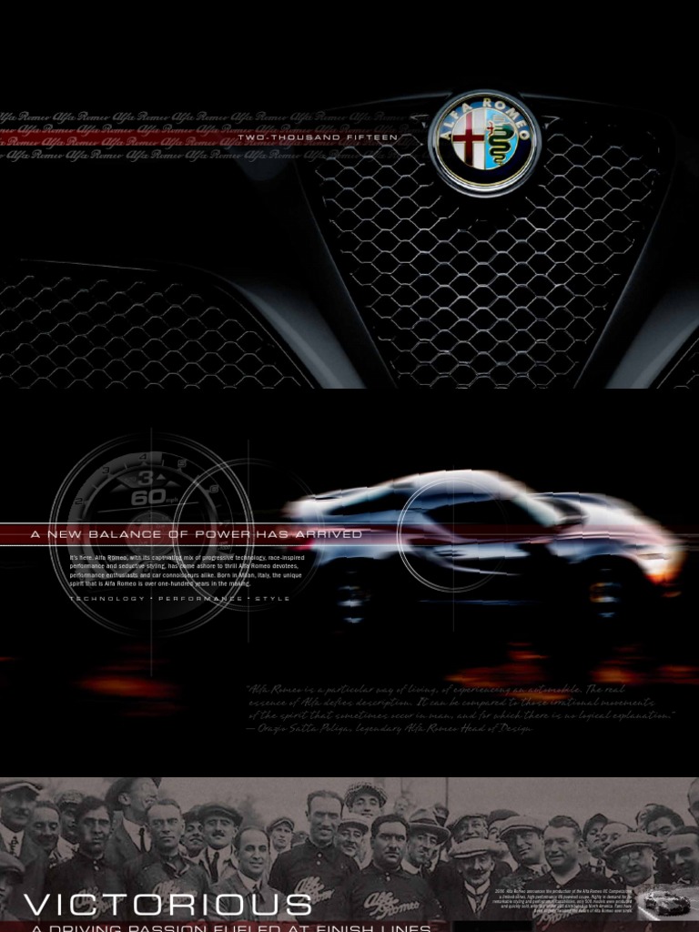 Brochure AlfaRomeo - US 4C - 2015-v2 | PDF | Motor Vehicle | Car Body ...