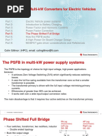 How To Design Multi-kW Converters For Electric Vehicles